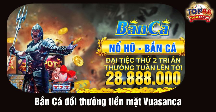 Bắn Cá đổi thưởng tiền mặt Vuasanca